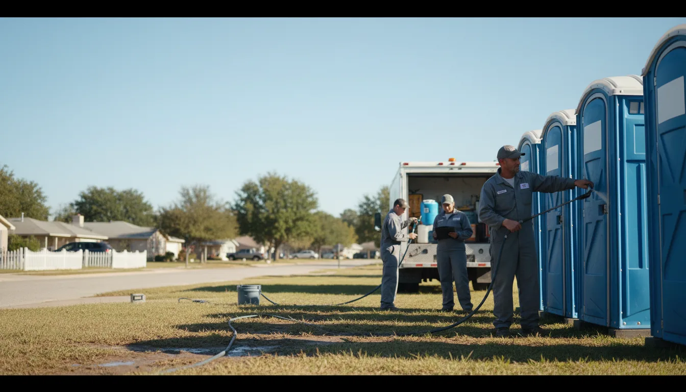 Long-Term Portable Toilet Rental in Shawnee, OH near me